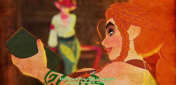  Heat of the Forge (Animated Fantasy BlowjobTitfuck)